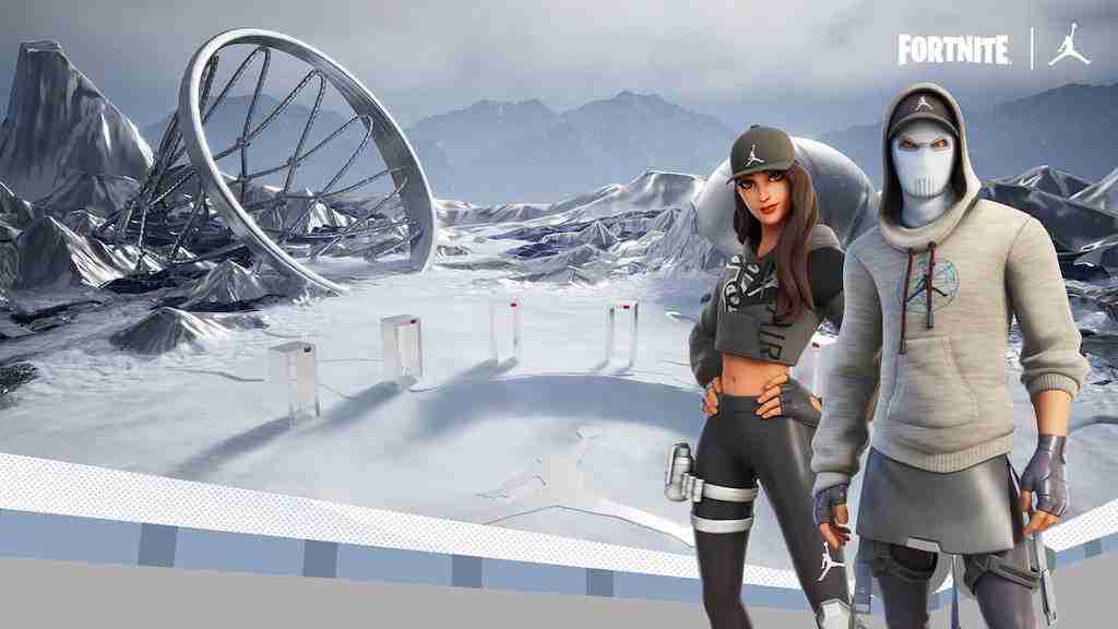 fortnite jumpman zone product placement nike jordan