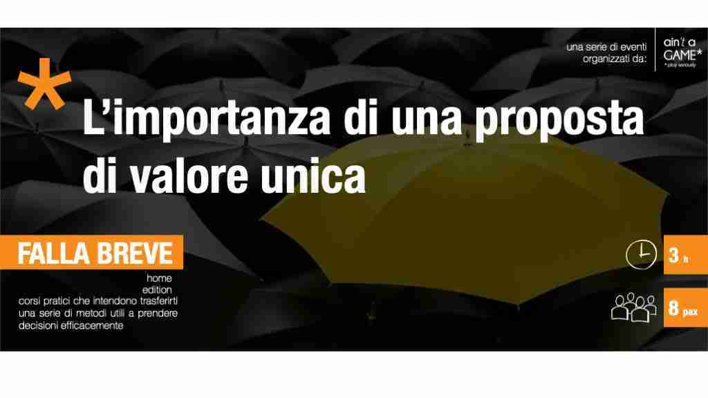 proposta di valore unica