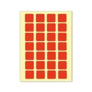 Red Square Dots