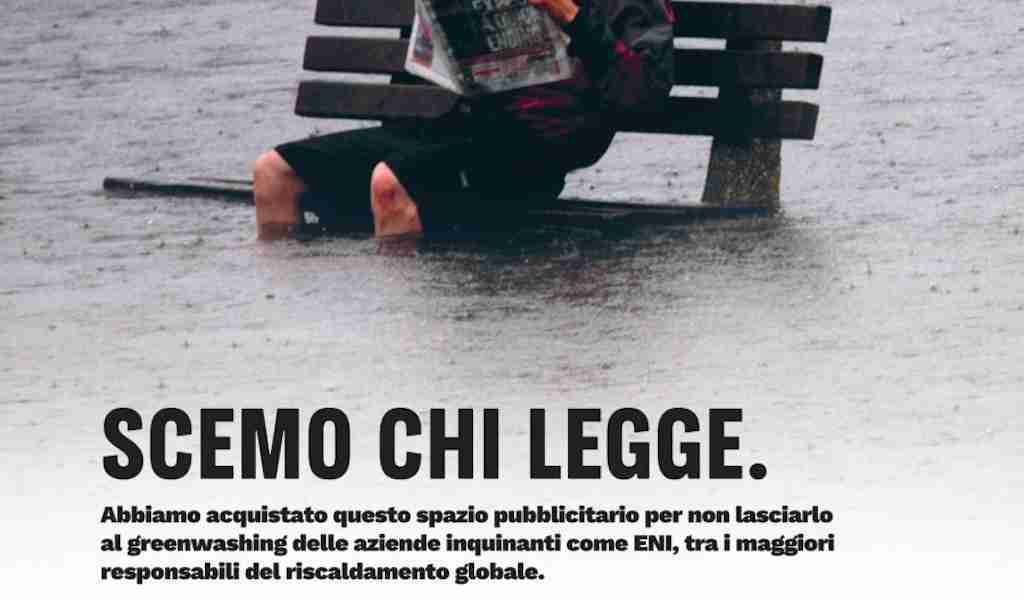 eni greenpeace corriere della sera